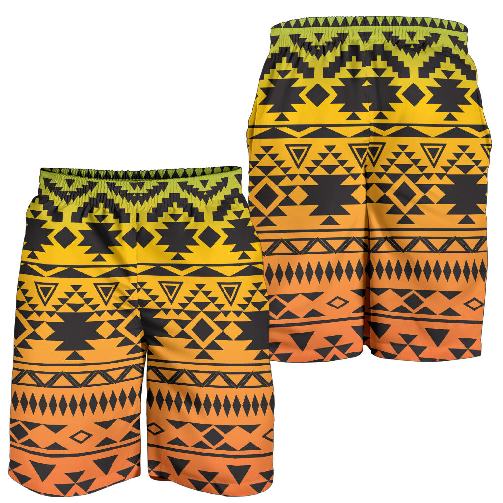 Rastafarian Pattern Print Design A04 Mens Shorts
