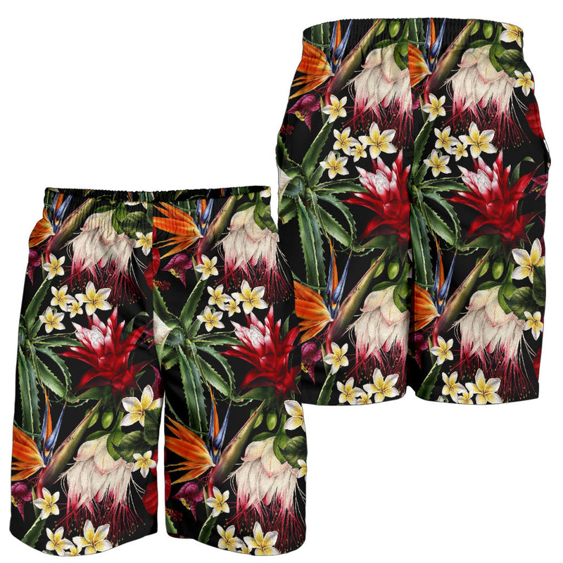 Summer Floral Pattern Print Design SF03 Mens Shorts