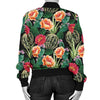 Cactus Pattern Print Design 06 Women's Bomber Jacket