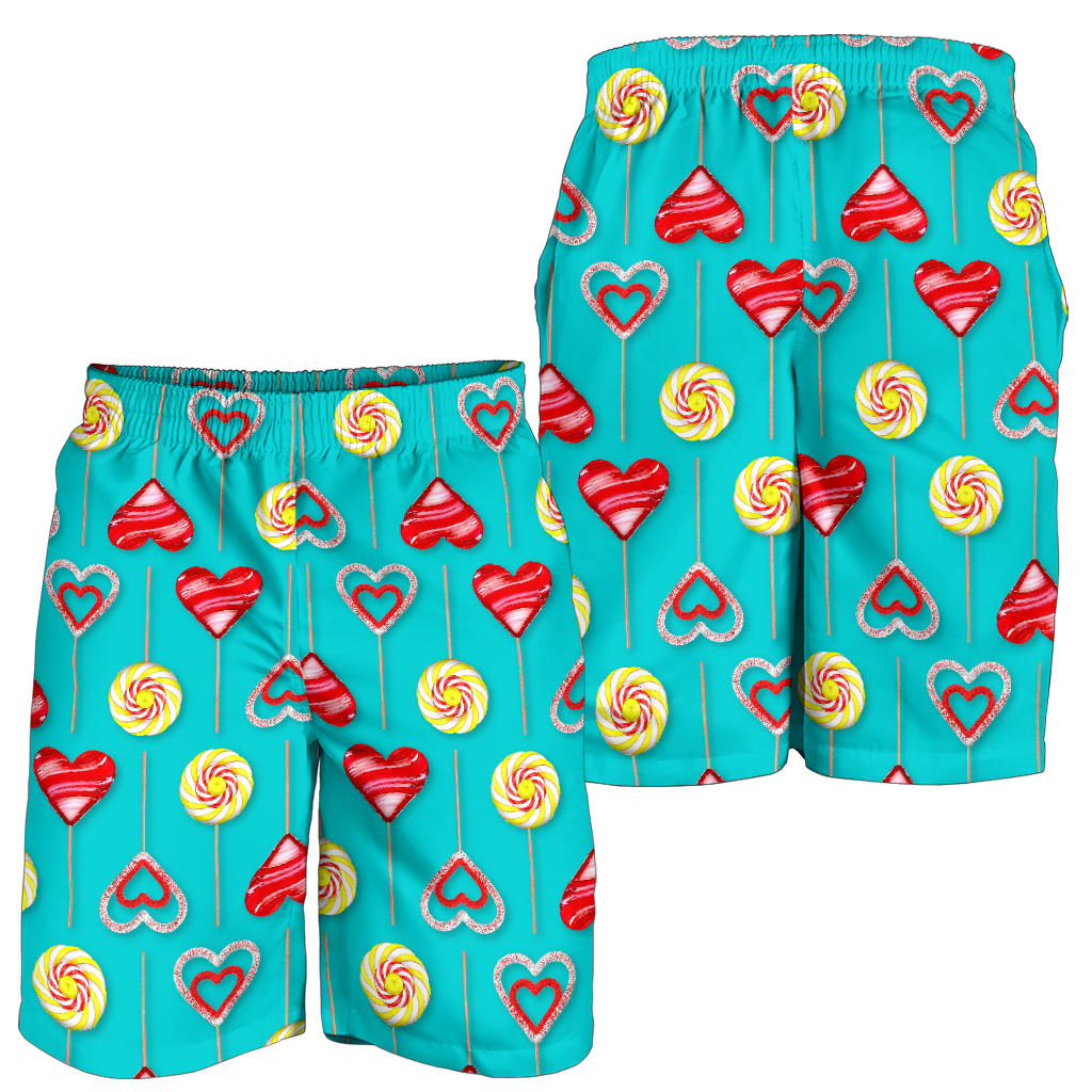Lollipop Pattern Print Design LL06 Mens Shorts