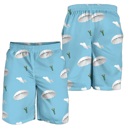Paratrooper Pattern Print Design A02 Mens Shorts