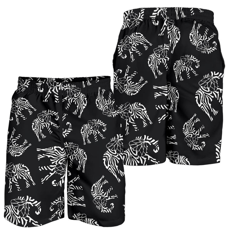 Elephant Tribal Mens Shorts