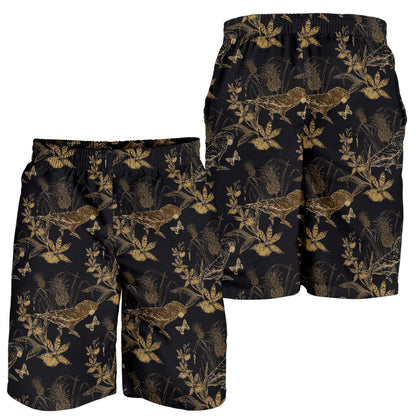 Parakeet Pattern Print Design A05 Mens Shorts