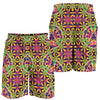 Peace Sign Pattern Print Design A04 Mens Shorts