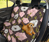 Anemone Pattern Print Design AM011 Rear Dog  Seat Cover