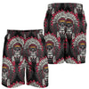 Native Indian Skull Mens Shorts