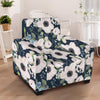 Anemone Pattern Print Design AM02 Armchair Slipcover