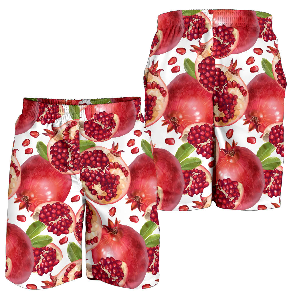 Pomegranate Pattern Print Design PG03 Mens Shorts