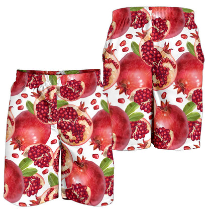 Pomegranate Pattern Print Design PG03 Mens Shorts