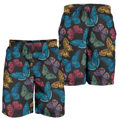 Butterfly Mandala Style Mens Shorts