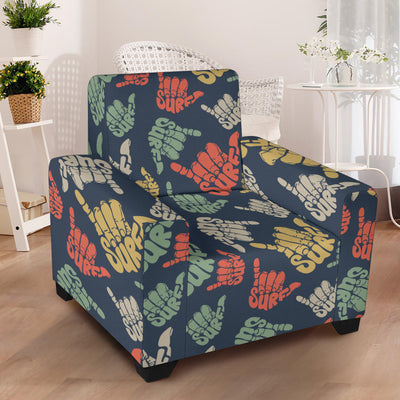 Surf Hand sign Armchair Slipcover