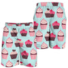 CupCake Print Pattern Mens Shorts