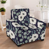 Anemone Pattern Print Design AM01 Armchair Slipcover