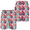 lotus Boho Pattern Print Design LO02 Mens Shorts