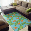 Bird Of Paradise Pattern Print Design BOP04 Area Rugs