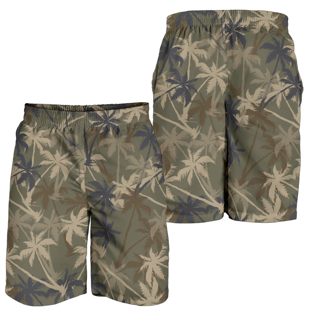 Palm Tree camouflage Mens Shorts