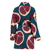 Pomegranate Pattern Print Design PG02 Women Bathrobe