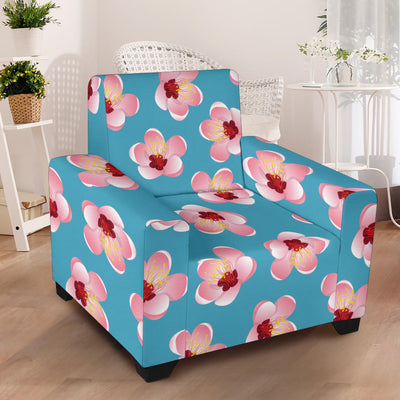 Cherry Blossom Pattern Print Design CB09 Armchair Slipcover