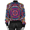 Boho Pattern Print Design 06 Women's Bomber Jacket