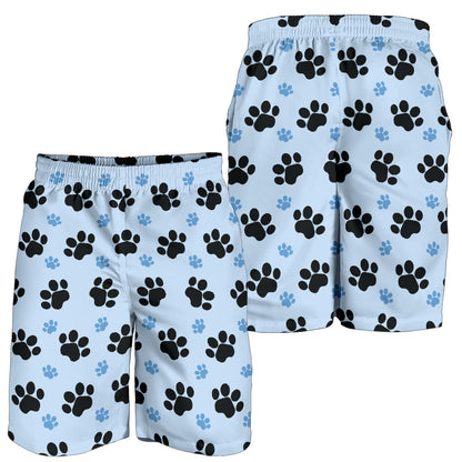 Paw Pattern Print Design A04 Mens Shorts