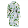 Apple Blossom Pattern Print Design AB04 Men Bathrobe