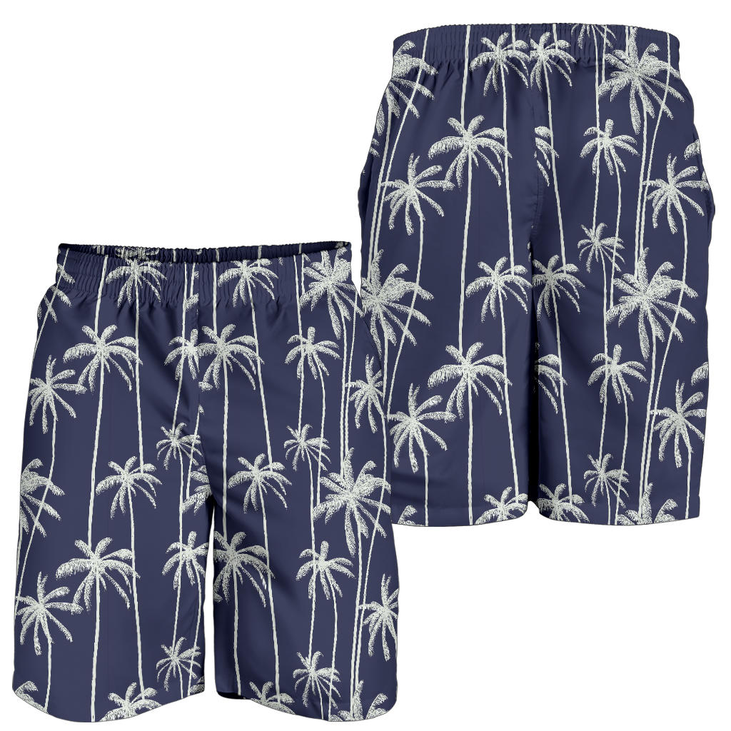 Palm Tree Pattern Print Design PT06 Mens Shorts