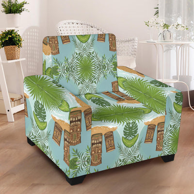 Tiki Wood Island Armchair Slipcover