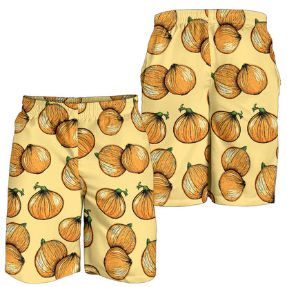 Onion Pattern Print Design A04 Mens Shorts