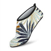 Colorful Tropical Palm Leaves Aqua Water Shoes