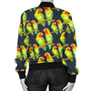 Lovebird Pattern Print Design 01 Women's Bomber Jacket