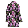 Magnolia Pattern Print Design MAG011 Women Bathrobe