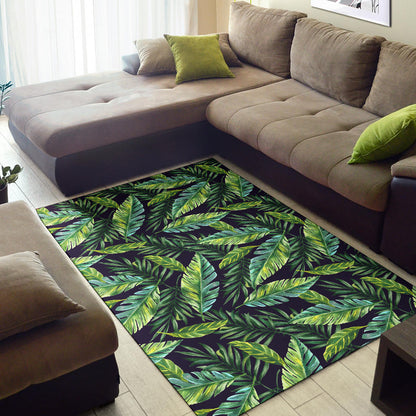 Tropical Flower Pattern Print Design TF06 Area Rugs