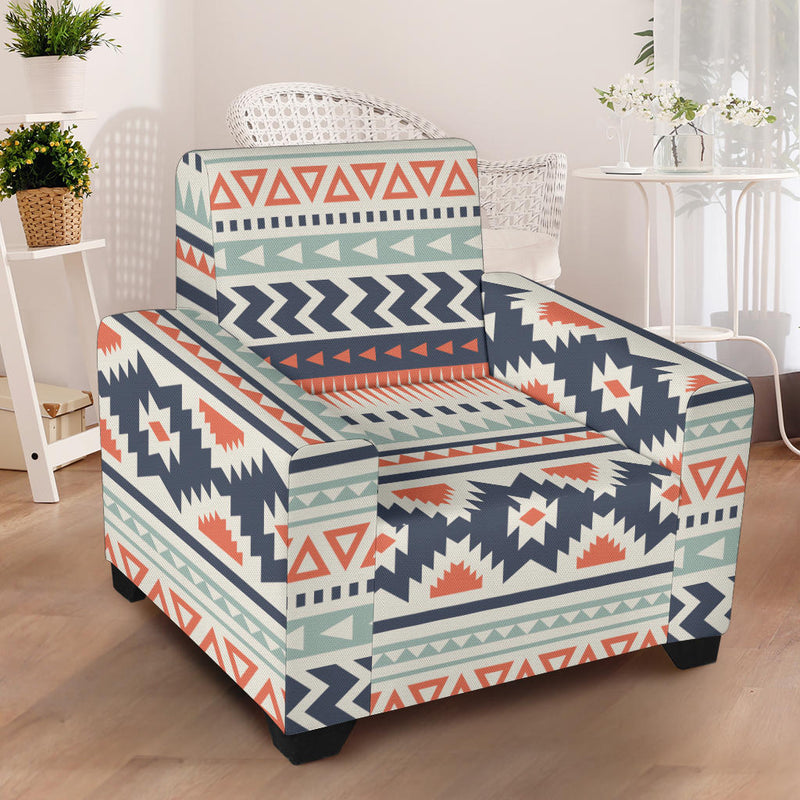 Tribal Aztec vintage pattern Armchair Slipcover