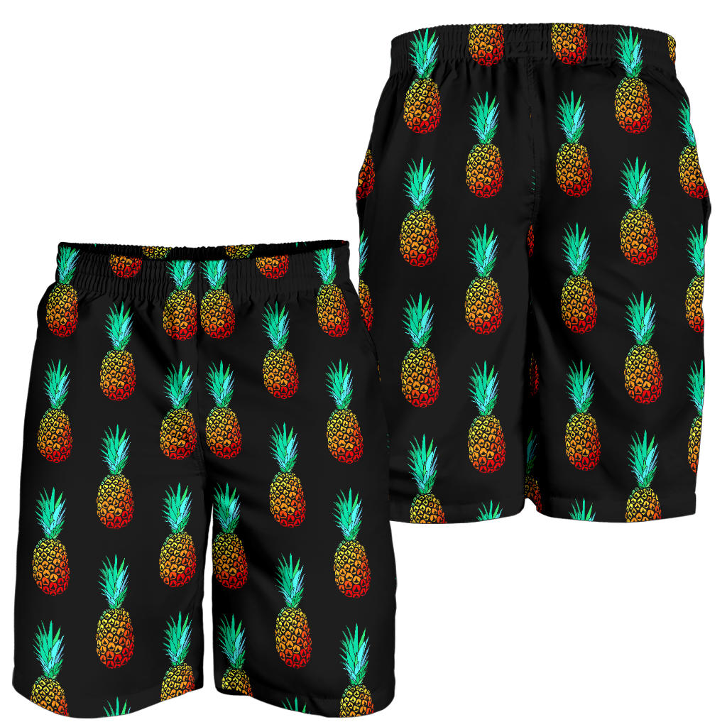 Pineapple Pattern Print Design A05 Mens Shorts