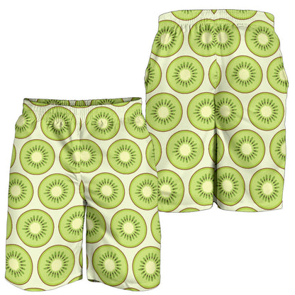 Kiwi Pattern Print Design KW02 Mens Shorts