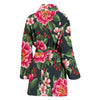 Summer Floral Pattern Print Design SF06 Women Bathrobe