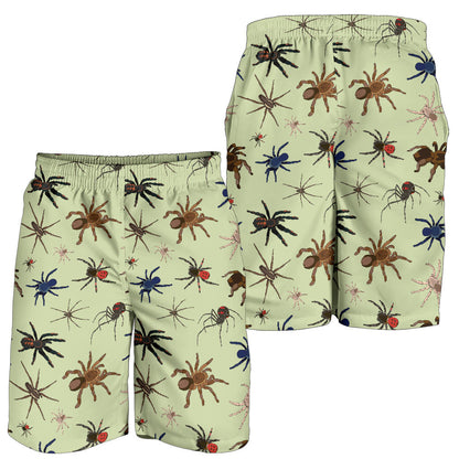 Tarantula Pattern Print Design 02 Mens Shorts
