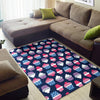 Cupcake Pattern Print Design CP04 Area Rugs