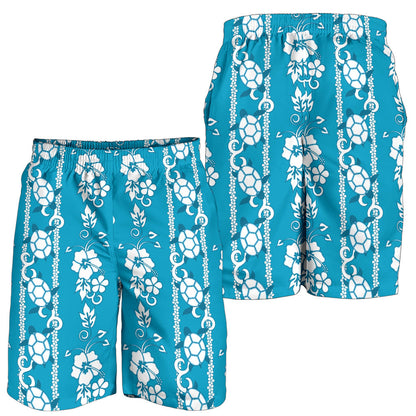 Hawaiian Themed Pattern Print Design H025 Mens Shorts