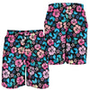 Pink Hibiscus Hawaiian Flower Mens Shorts