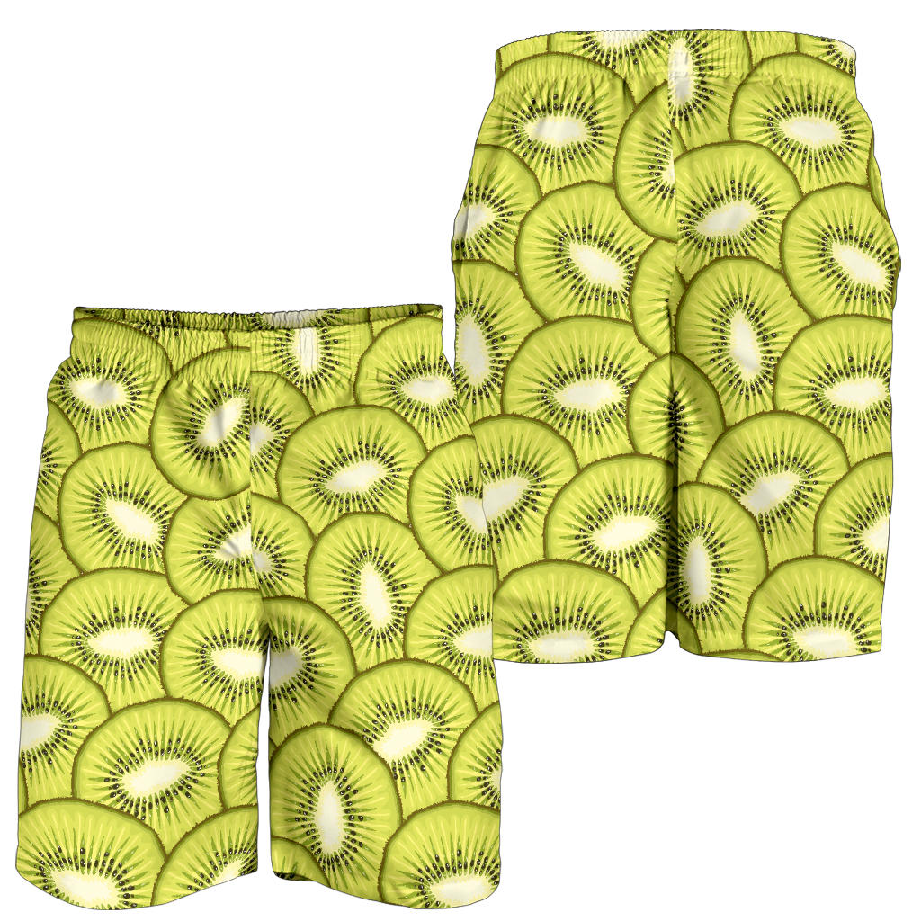 Kiwi Pattern Print Design KW07 Mens Shorts