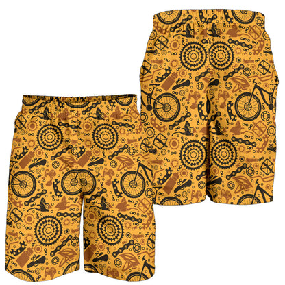 Mountain bike Pattern Print Design 03 Mens Shorts