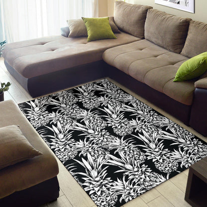 Pineapple Pattern Print Design PP08 Area Rugs