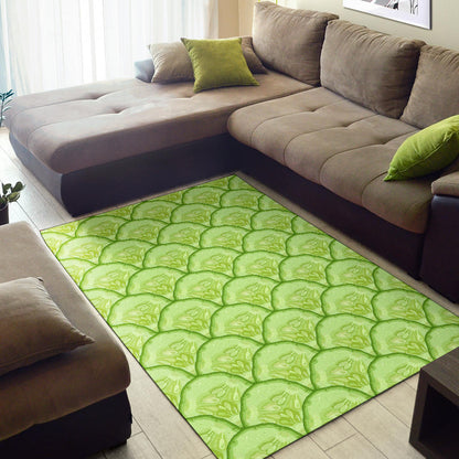 Cucumber Pattern Print Design CC04 Area Rugs