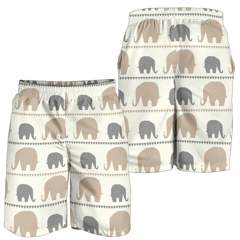 Elephant Cute Mens Shorts