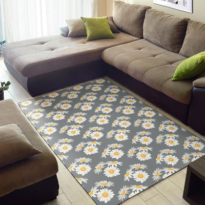 Daisy Pattern Print Design DS09 Area Rugs