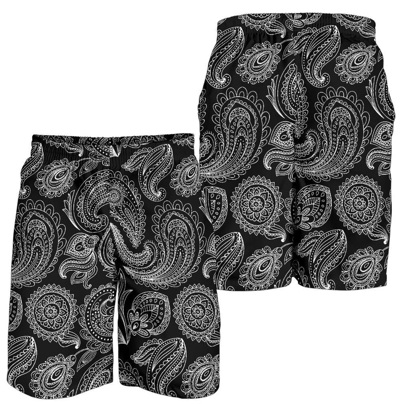 Paisley Pattern Print Design A04 Mens Shorts