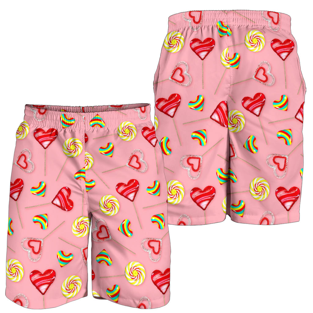 Lollipop Pattern Print Design LL05 Mens Shorts