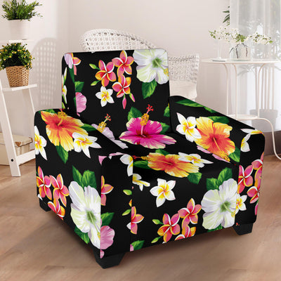 Hibiscus Pattern Print Design HB025 Armchair Slipcover