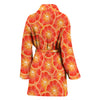 Grapefruit Pattern Print Design GF06 Women Bathrobe